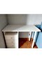Modern Design Computer Desk Simple Rectangular Writing Study Table with Storage Drawers Workstation Table for Bedroom Home Office 120x48x73 cm - 2