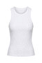 New Season Stone Embroidered Undershirt - White - 2