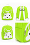 Boys-Girls Mini Backpack - Rabbit and Football Pattern, Zipper Closure, Adjustable Strap, Kindergarten and Daily Use Bag - 3