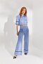 Half Sleeve Double Suit Blue - 4