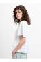 Women Rallie Plisse Trim Tee Shirt - 2