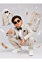 Boy's Linen Effect Suit - 7