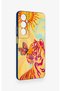 Realme C65 Compatible Tiger of the Sun Patterned Silicone Case - 3