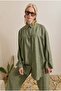 Drawstring Effect Suit Dark Çağla