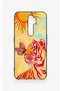 Oppo A9 2020 Compatible Tiger of the Sun Patterned Silicone Case - 2