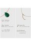 Intentions Collection 100% Natural Malachite Necklace - Stone of Abundance - 6