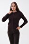 Women's Knitted Patterned Button Closure Knitwear Cardigan 265161 - - 4