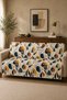 Multi-Purpose Modern Bohemian Velvet Sofa Cover,Sofa Bed Cover Picnic Cover Tablecloth Non-Slip Sponge-Backed - 4
