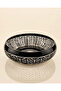 Crystal Cut Handcrafted Premium Glass Bowl - Presentation Bowl 28cm - 2
