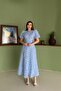 Baby Blue Rose Dress - 2