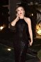 Black Low Back Sequin Sequin Dress - 2