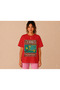 Unisex Oversize Tennis Printed T-Shirt 100% Cotton Tennis Themed Comfortable Fit Short Sleeve T-Shirt