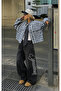 Streethx Oversize Baggy Black Unisex Jean Pants