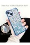 iPhone 13 Compatible Transparent Four Corner Silicone Coated Glossy Edge Case - 3