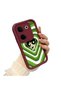 Tecno Camon 20 Compatible Case Camera Protective Cartoon Pattern Maroon Lover Couple Silicone Phone Case - 3