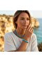 Turquoise Real Natural Stone Women's Necklace and Bracelet Set