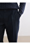 Navy Blue Standard Size Men's Trousers - 5