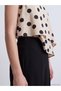 Women's wide leg pants with zipper waist - 3