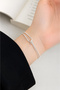Silver Color Chain Detailed Adjustable Modern Women's Ring - 5