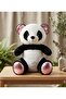 🐼   65 cm Panda Teddy Bear Cute Plush Toy with Pink Paws Gift - 2