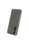Samsung Galaxy S26 Fe Case Leather Look Thermax Silicone Case - Gray - 3