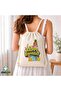 Spongebob Drawstring Linen Bag C299