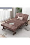Folding Bed Portable Foldable Bed with Mattress Adult Folding Bed with Wheels Steel Frame Side Pockets and Armrests Adjustable Back for Home Office and Hospital 100 x 190cm - 7