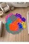Sdt Traditional Patterned Modern Woven Base Decorative Carpet Sdtamor5158 - 2
