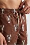 Ds Damat Regular Fit Brown Shorts Swimwear - 2