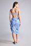 Patterned Blue Pareo I0329Ax26Sm - 5