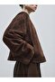 Zero Collar Short Suede Jacket - 3