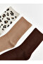 I Leopard Embroidered Women's Socks 5-Pack from Freezen Store - 2