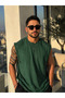Men's Zero Sleeve Plain Combed Cotton 100% Cotton Comfortable Fit T-Shirt