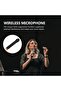 Wireless UHF Handheld Microphone System, Cordless Battery Operated Karaoke Microphone Transmitter - 2