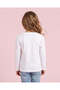 Girls White Graphic Printed T-Shirt - 4