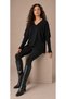 Women's Premium Soft Textured Loose Tunic Knitted Blouse - 2