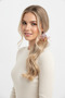 Stylish Light Pink Ribbon and Bead Detailed Flexible Hair Tie - 4