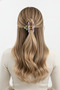 Multicolor Heart-Shaped Hairpin Buckle Set - Hair Accessory for Girls and Adults - 2