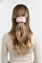 Stylish and Comfortable Pink Plaid Patterned Elastic Hair Tie - Scrunchie - 2