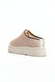 Shoes Women's Suede Fur Lined Wool Thick Sole High Heeled Winter Slippers - 2