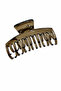 Transparent Brown Large Size Hair Clip Claw Clip Stylish and Practical for Daily Use