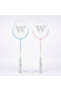 Badminton Racket Set Blue PinkWISH Joyfly 201 | 2 Rackets + 3 Shuttlecocks Beginner Badminton Kit - 2