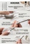 Professional Steel Kronk Set Nail Cleaner Cuticle Pusher and Cleaner 723170 - 8