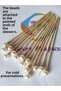 15 cm Long Toothpicks - 500 Pieces of Decorative Cream Pearl Presentation Toothpicks - Cocktail Stirrers - Pearl 10 mm - 2