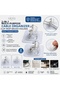 2-Pack Multi-Purpose Adhesive Cable Organizer with Clamps for Mop and Broom Holder