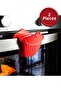 (2 Pieces) Colorful Silicone Oven Mitts Heat Insulated Non-Slip Microwave Cookware Tray Holder - 2