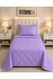 Summer Quilted Bedspread Single Size Set of 2 - 160cm X 230cm - 2