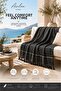 Double Woven Throw Blanket 200X250 cm Cotton Lightweight Premium Sofa Throw Tv Blanket Summer Bedspread - 6
