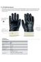 1 Pair of Oilfield Gloves E-370 4/4 Coated 4111X 9 No - 2