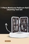 Professional Electric Manicure Pedicure Device - At-Home Nail Care and Callus Removal Kit - 2